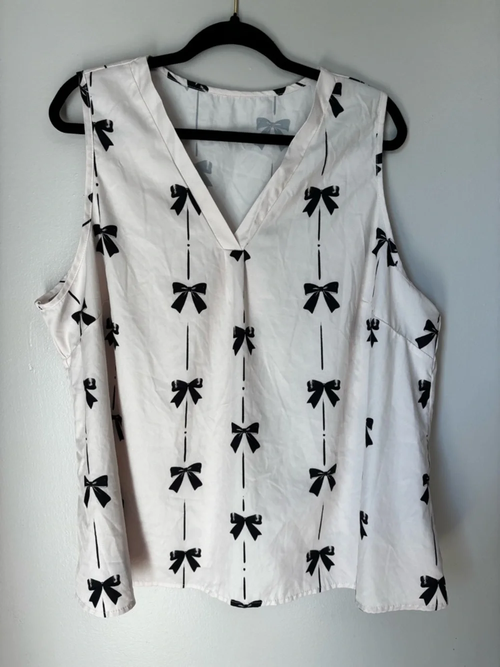 SHEIN Floral & Patterned Mixed Women’s Blouse Lot - Blue, Navy, Purple, Cream - Picture 5 of 6